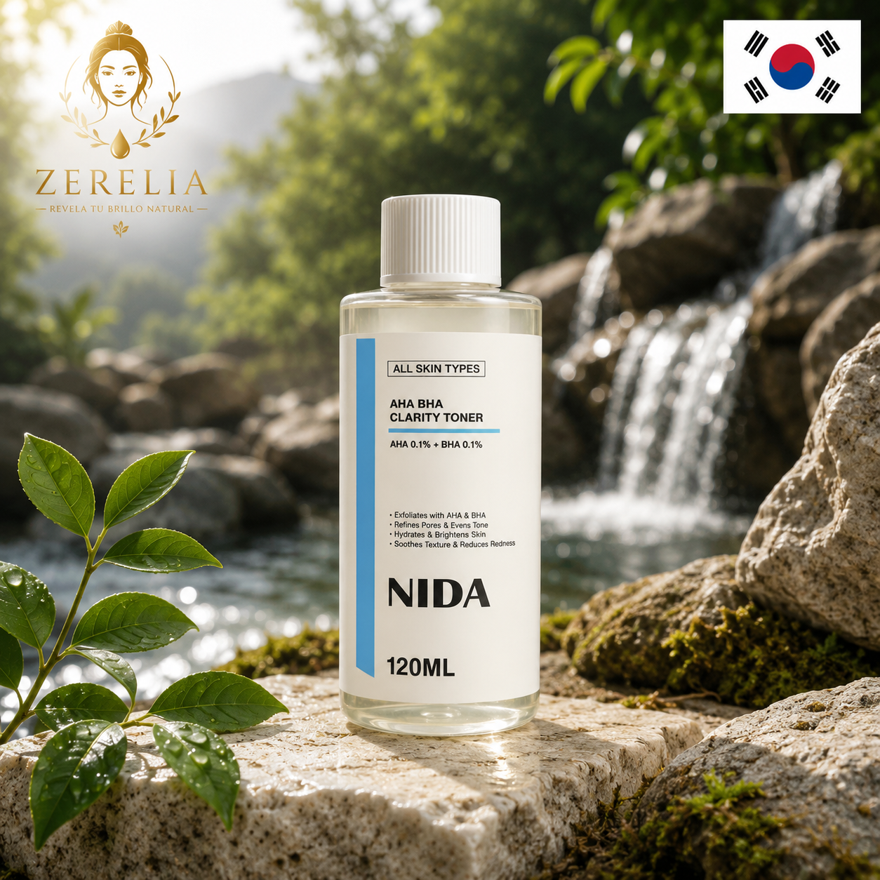 NIDA AHA BHA CLARITY TONER 120ML