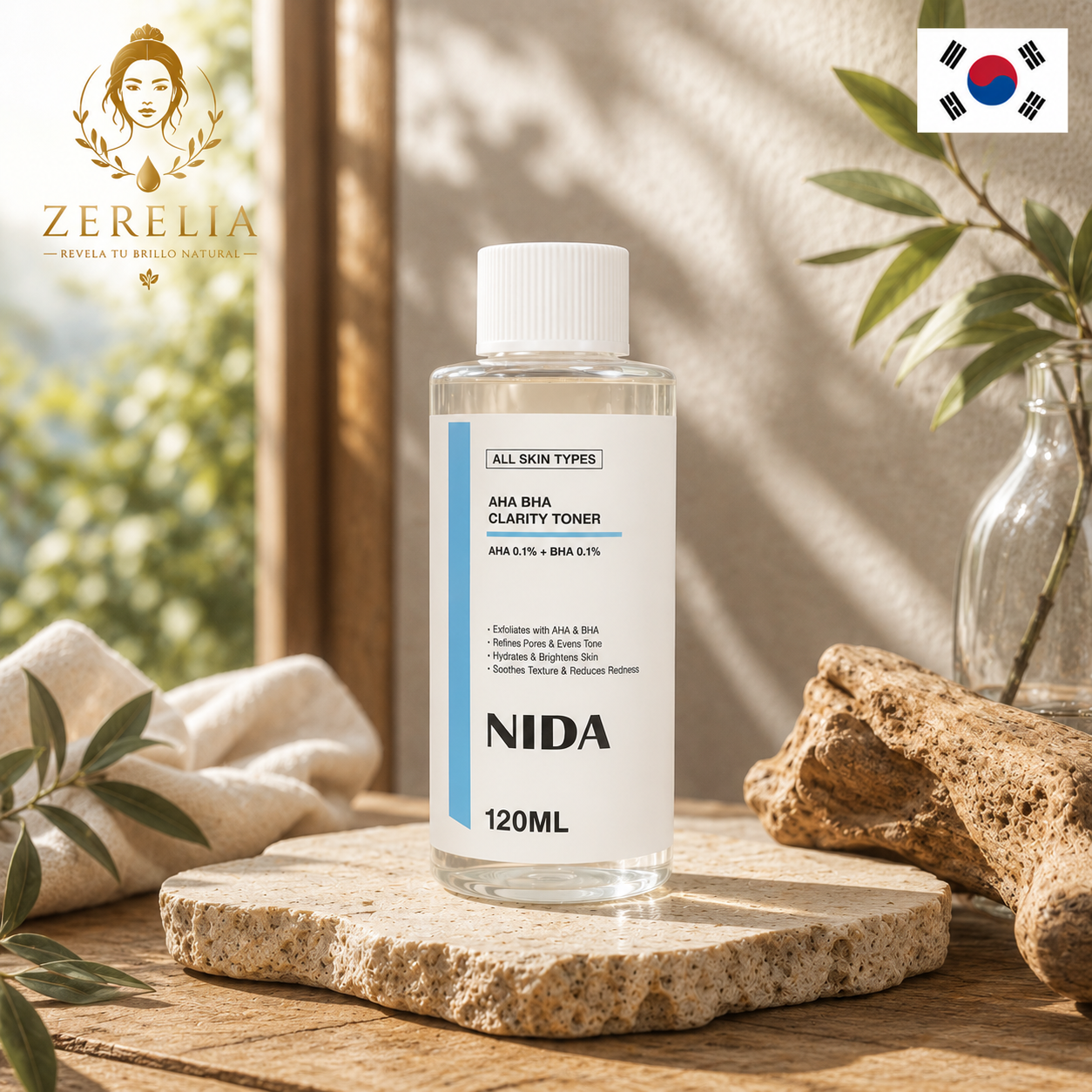 NIDA AHA BHA CLARITY TONER 120ML