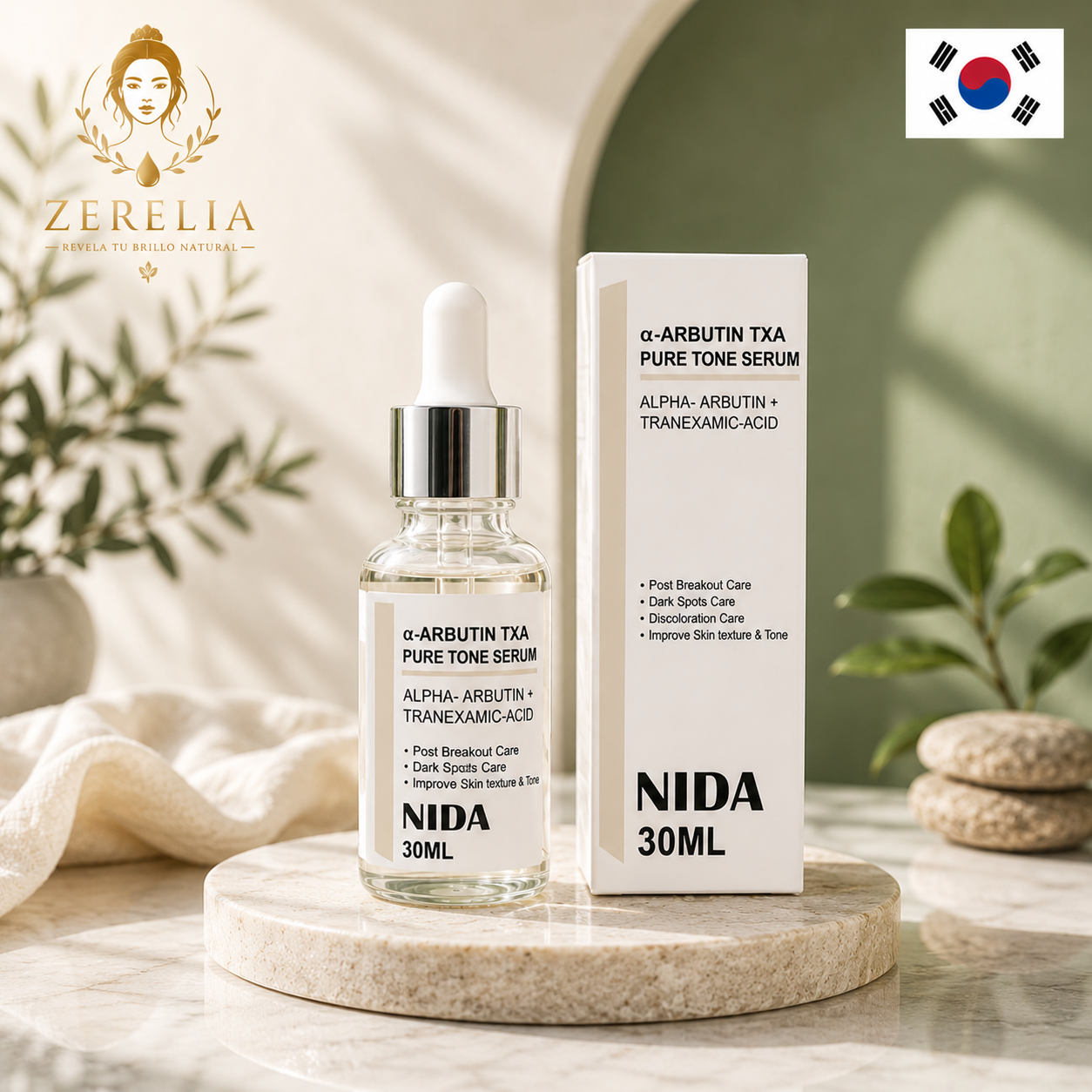 NIDA ALPHA ARBUTIN SERUM 30ML