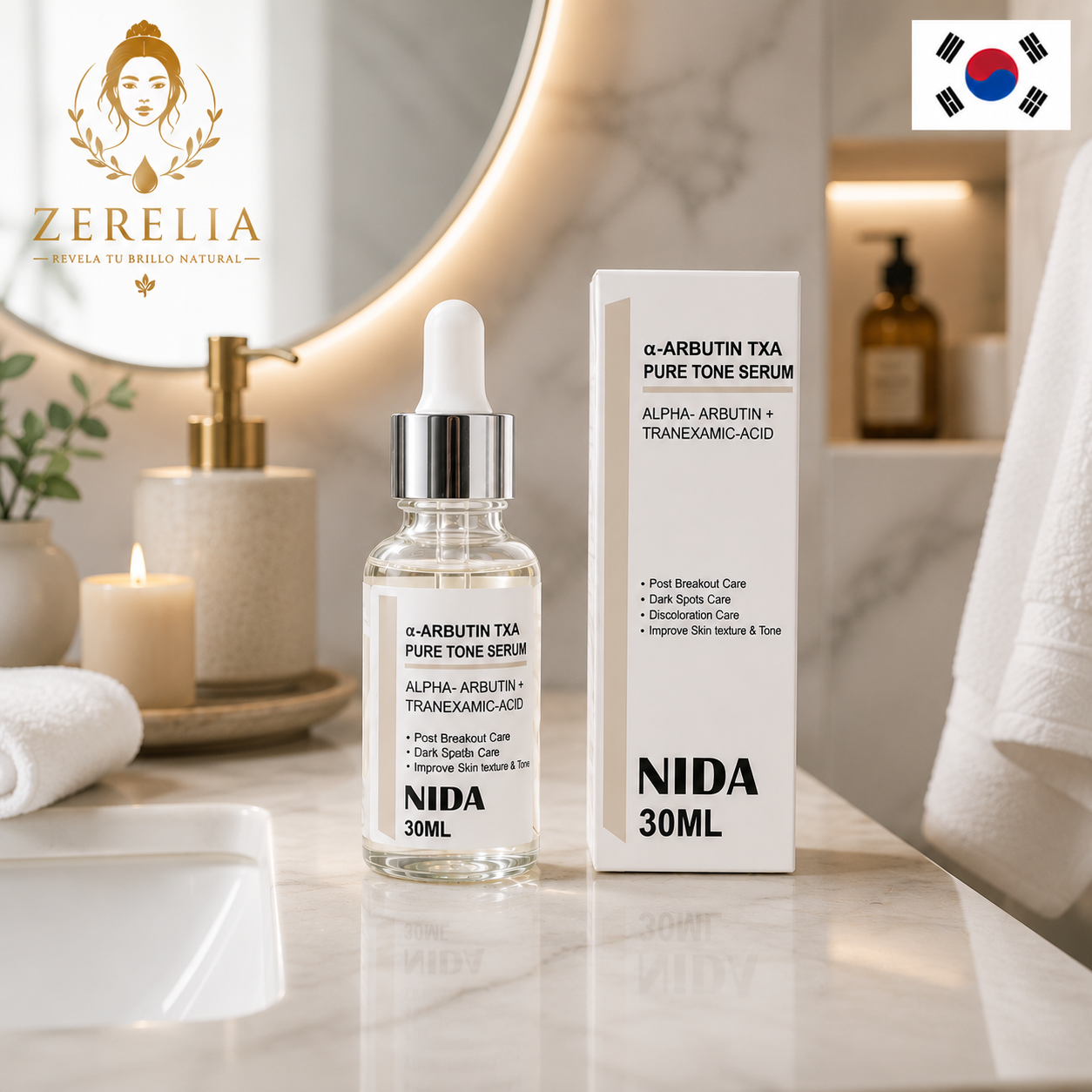 NIDA ALPHA ARBUTIN SERUM 30ML