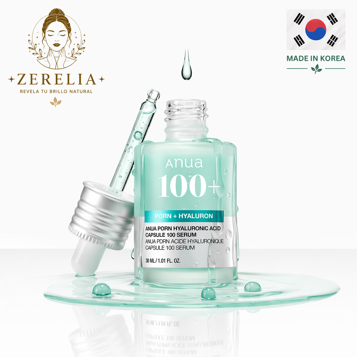 ANUA PDRN HYALURONIC ACID 100 SERUM 30ML