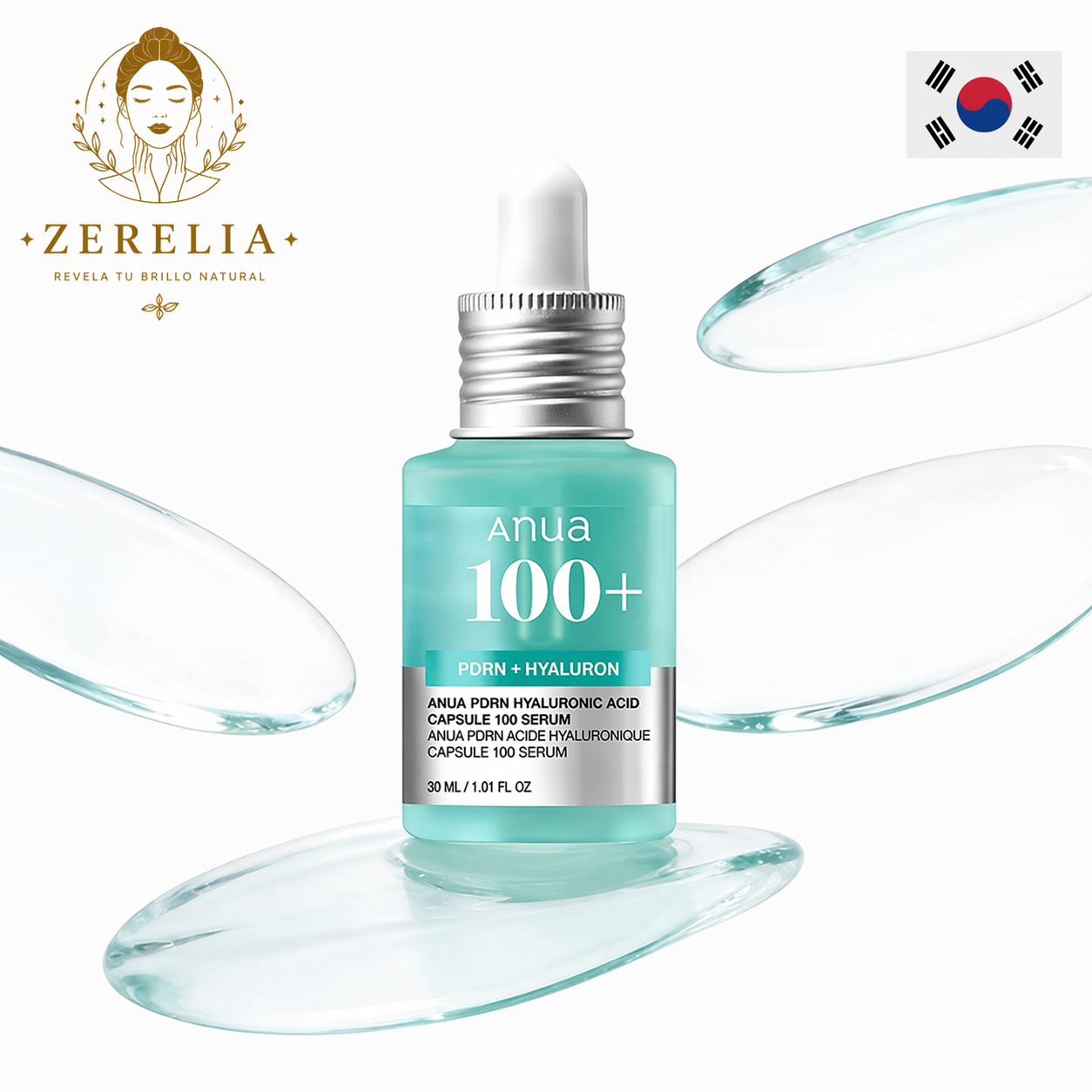 ANUA PDRN HYALURONIC ACID 100 SERUM 30ML